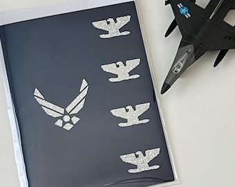 Wenskaart officier Amerikaanse luchtmacht (O-6) (kolonel)