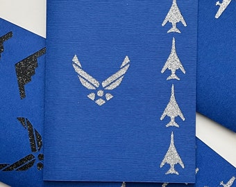 Wenskaart van de Amerikaanse luchtmacht (patroon van bommenwerpers)