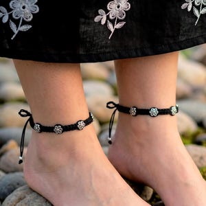black thread anklet for nazar