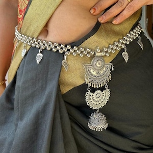 Kamarband design in on sale silver