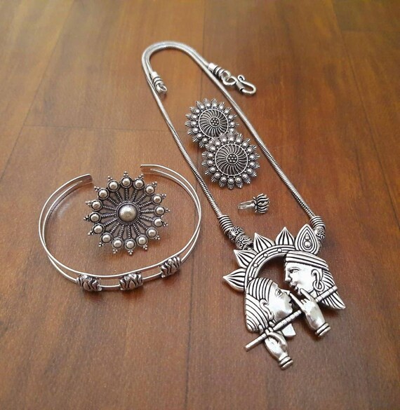 German silver indian jewellery clearance