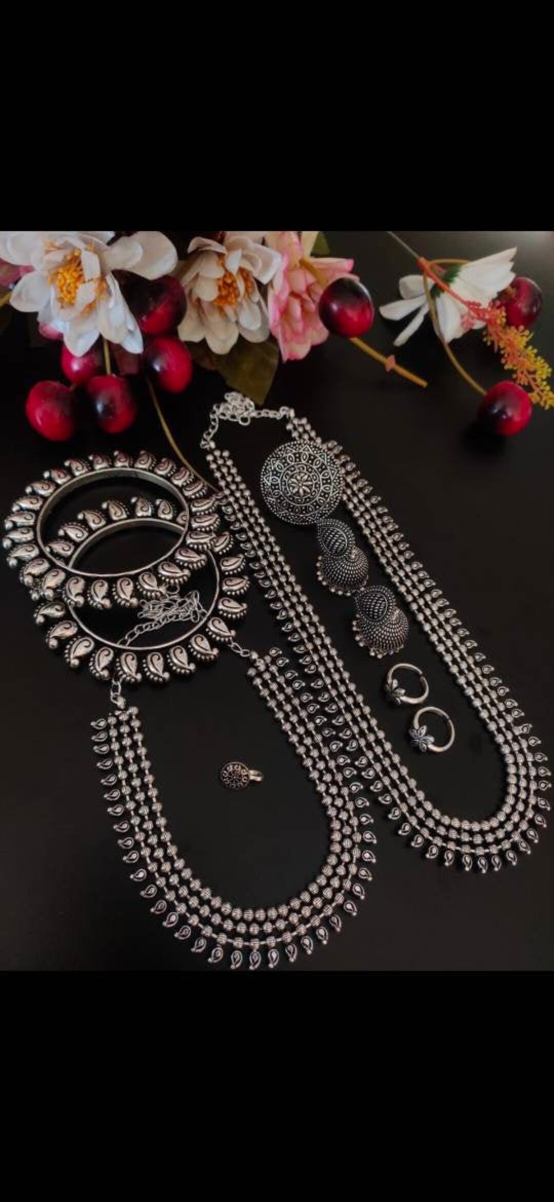 Oxide jewellery set price deals