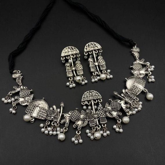 Indian Oxidised Doli Baraat Jewelery 