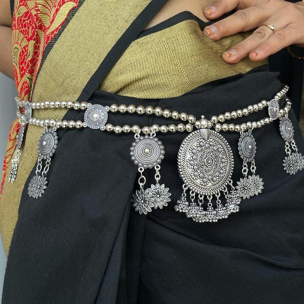 Silver kamarpatta designs with price Clearance