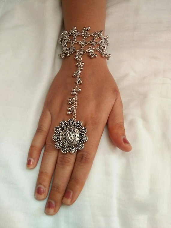 Buy Infinity Flex Silver Ring-Bracelet Online in India | Glyters