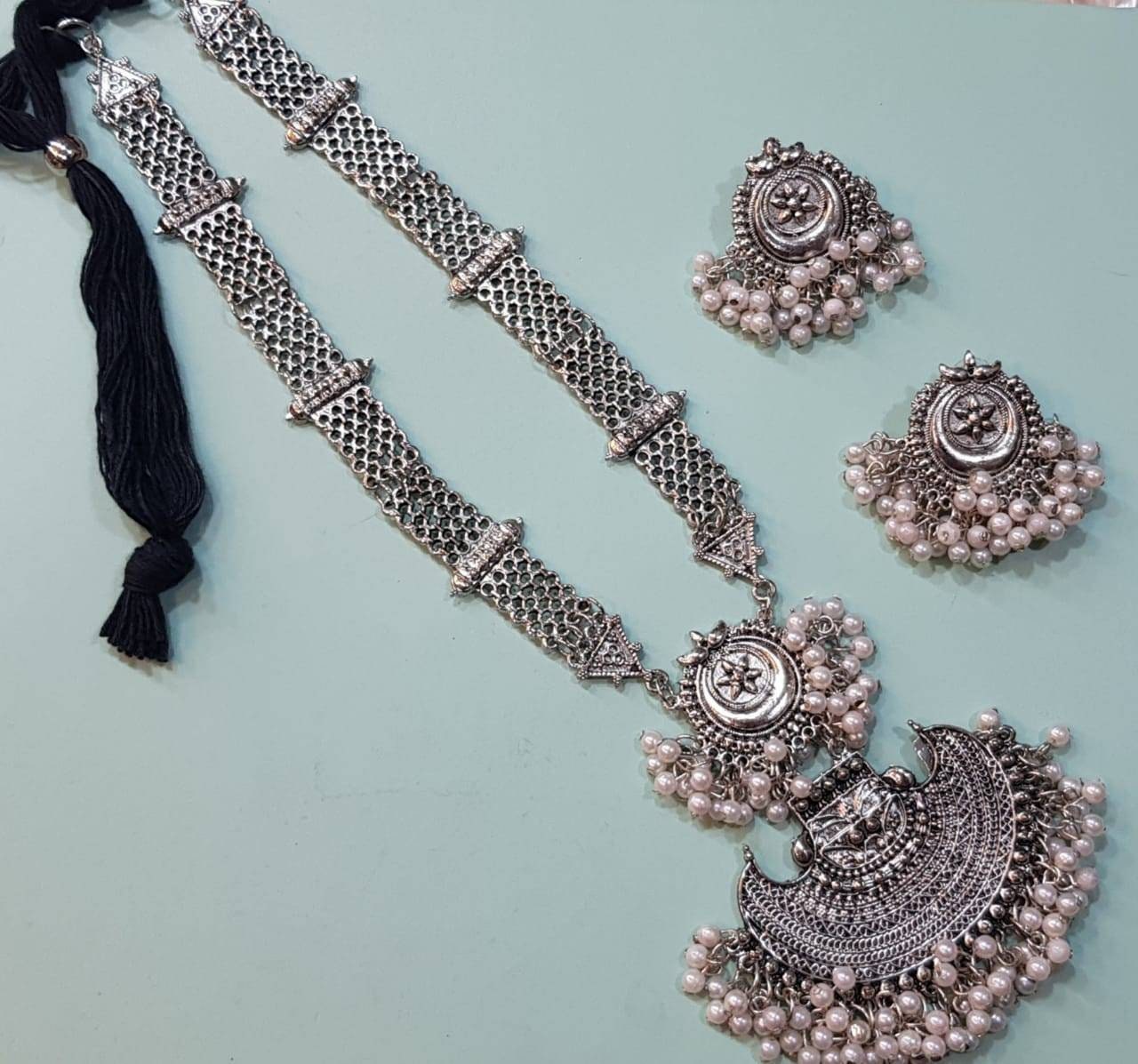 Stylish Long Haram German Silver 