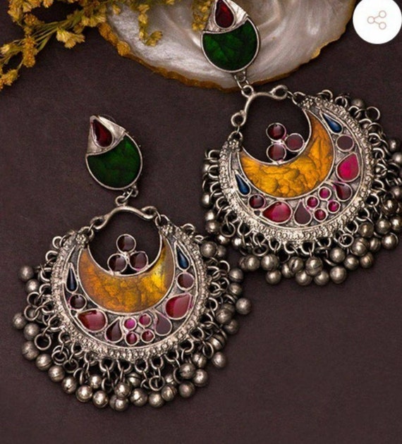 Flipkart.com - Buy Shelterhub Enterprises Silver Ghungroo Hoop Hollow Round  Circle Ear Jewellery Earring For Women & Girls Alloy Hoop Earring Online at  Best Prices in India