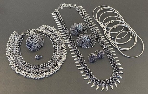 Ethnic on sale oxidised jewellery