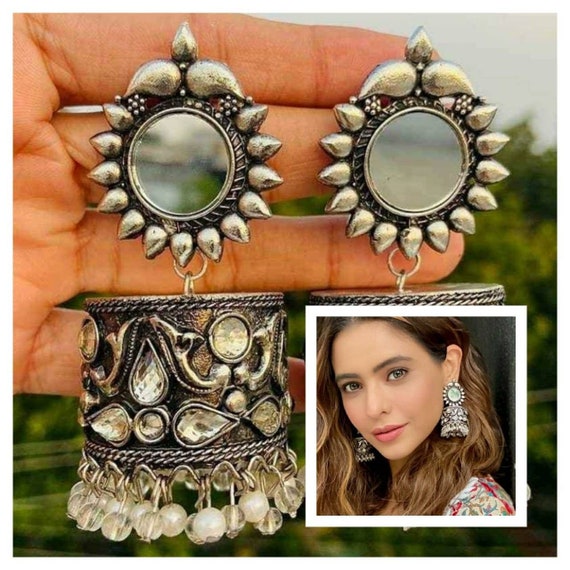 Buy Celebrity Inspired Kundan Meenakari Earrings for Women  Girls Online  in India  Etsy