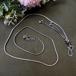 Oxidized Silver Kamarbandh Waist Chain | Tribal Belly Chain | Adjustable Ethnic Hip Belt | Boho Indian Waist Jewelry | Festival Jewelry