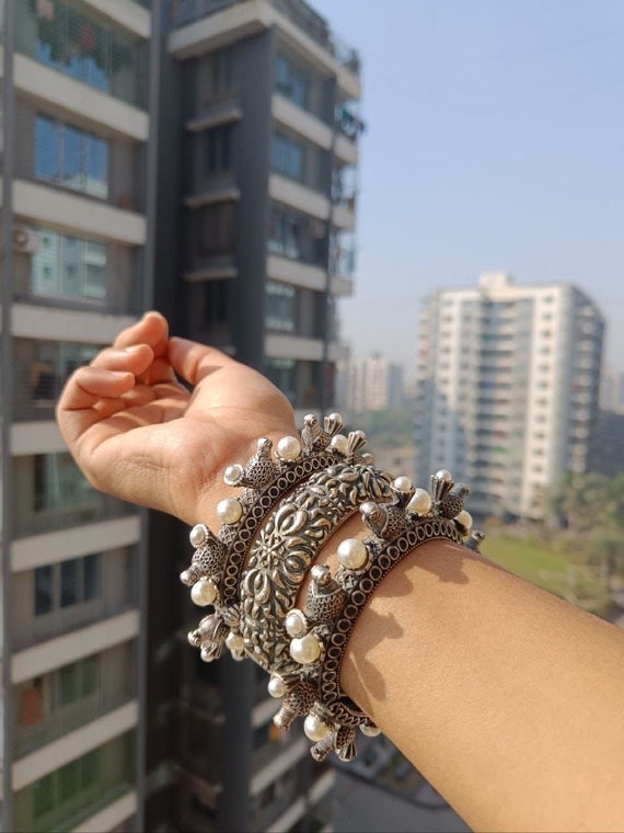 Stunning stainless steel one edge kara bracelet sikh kada singh kaur bangle  q1 | eBay