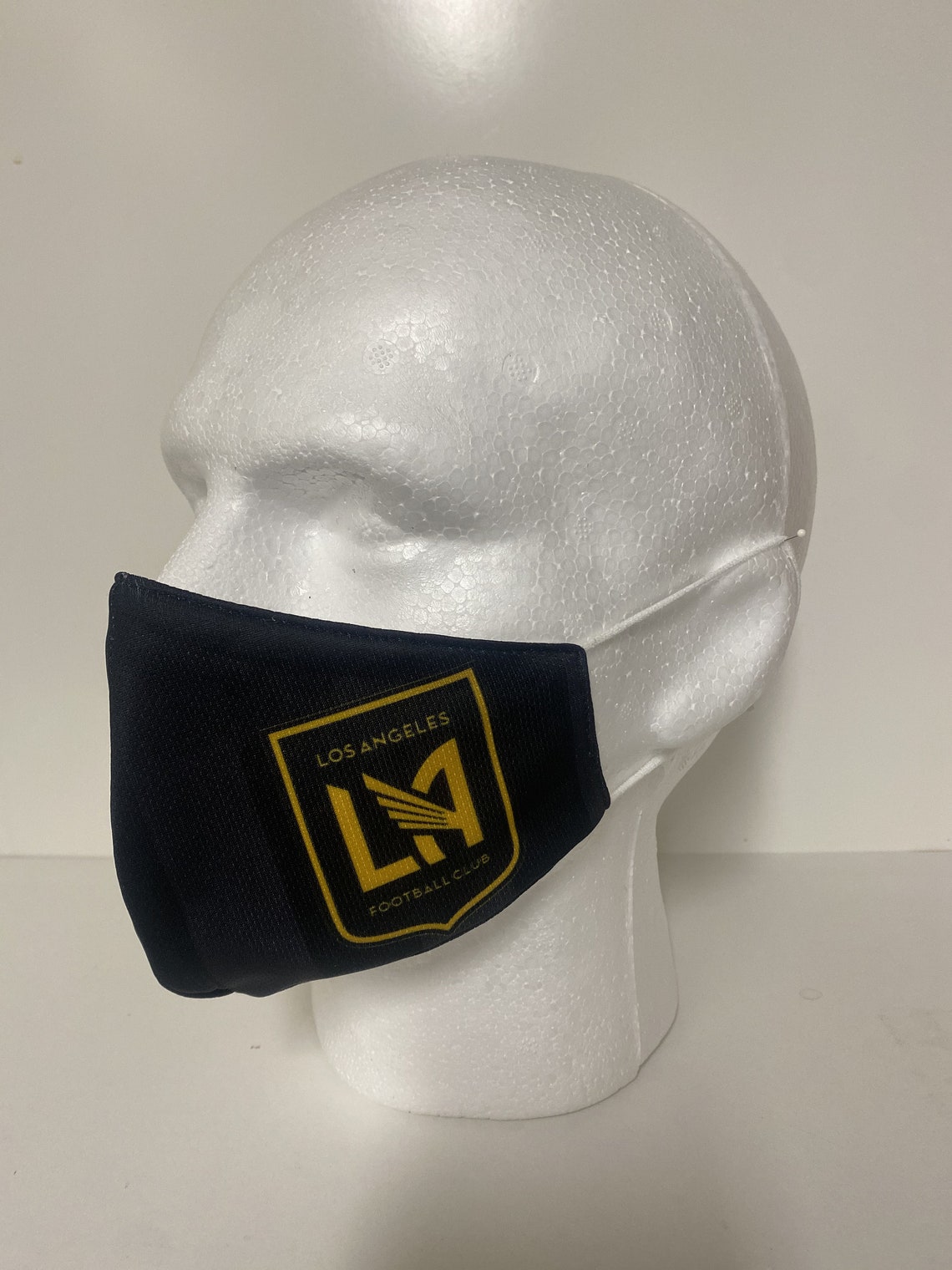 Los Angeles FC washable soccer face mask LAFC Etsy
