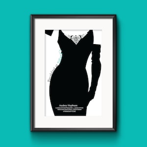 Breakfast at Tiffany&#39;s Minimalistic Movie Poster