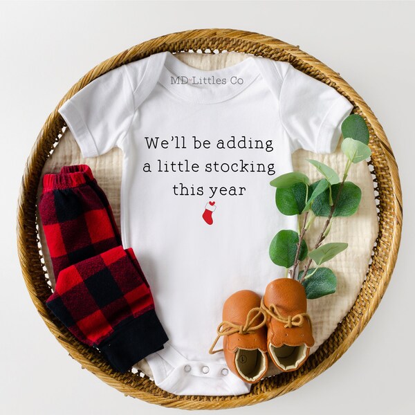 December Pregnancy Announcement Etsy