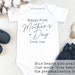 Happy First Mother's Day Onesie®, 1st Mother's Day, Personalized Mother ...