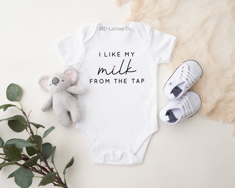 Funny Breastfeeding Onesie® Breastfed Baby Onesie® Funny Etsy
