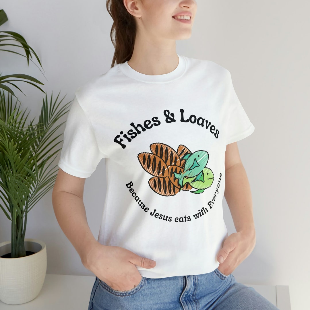 Fishes and Loaves Tshirt/chosen/christian Shirts/christian Etsy