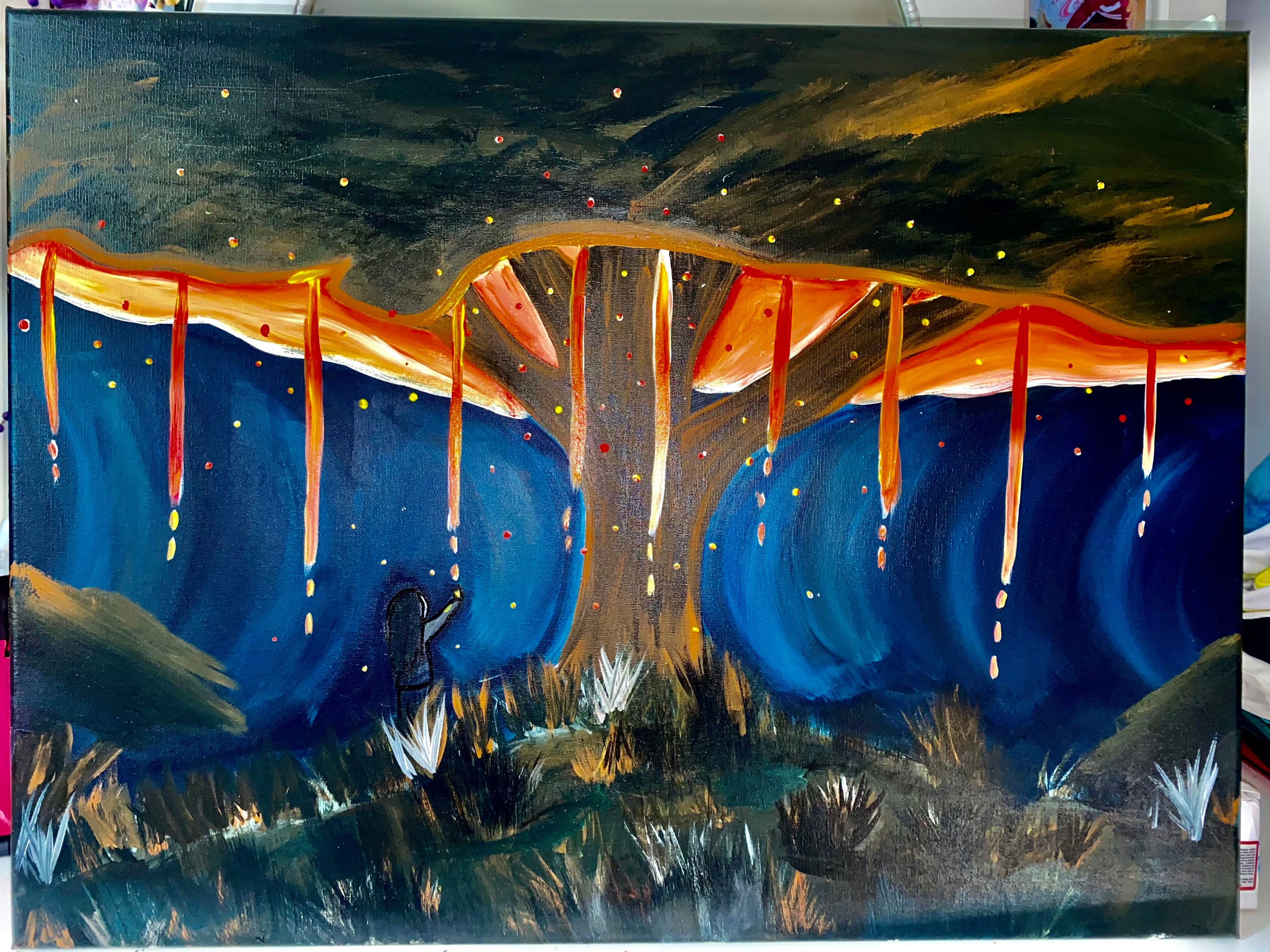 Baum des Lichtes Etsy