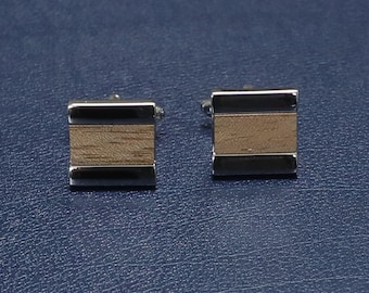 Wood Cuff Links Best Birthday Father's Day Gift Wedding Gift For Him