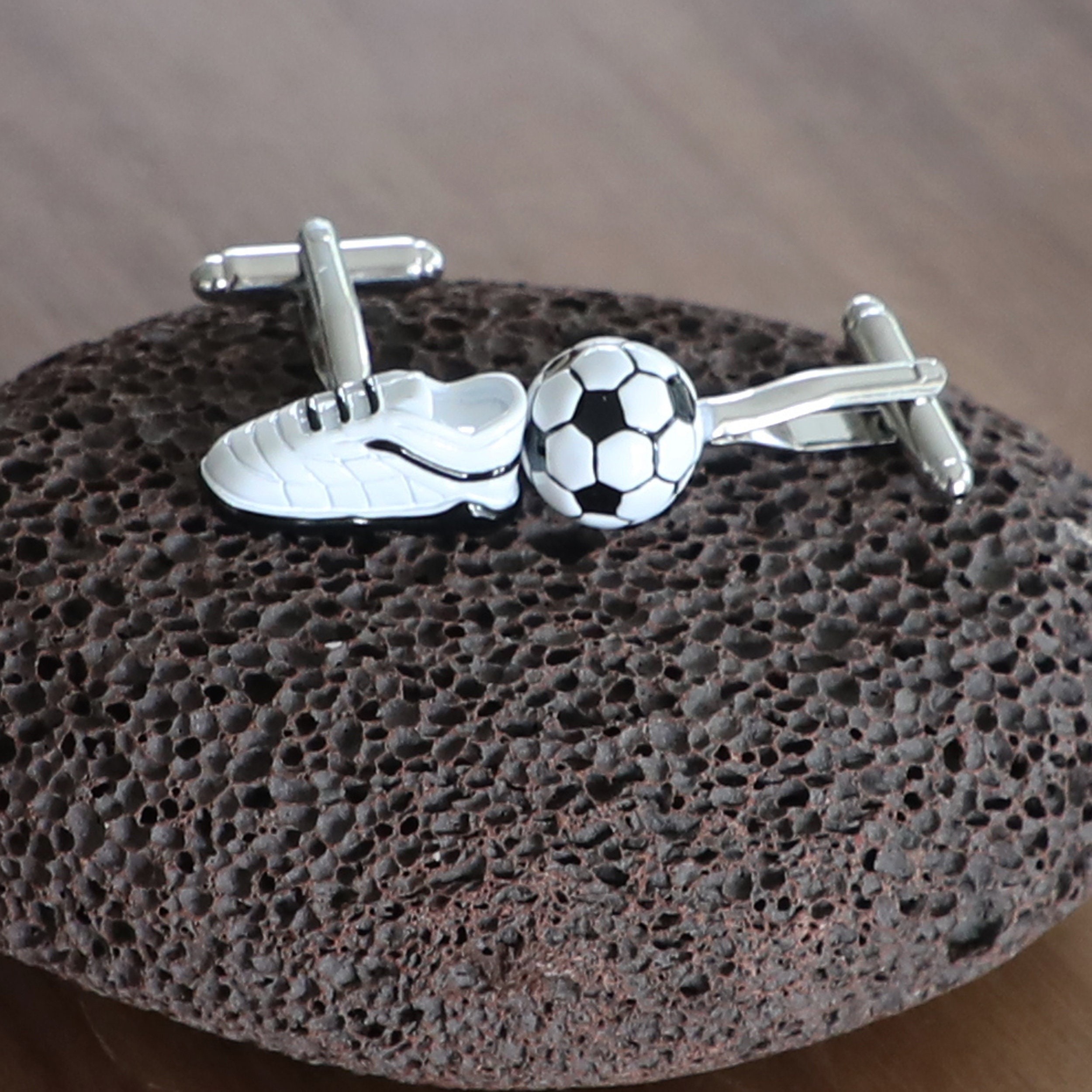 Men Novelty Soccer Cufflinks Football Sports Cuff Links Best Etsy UK