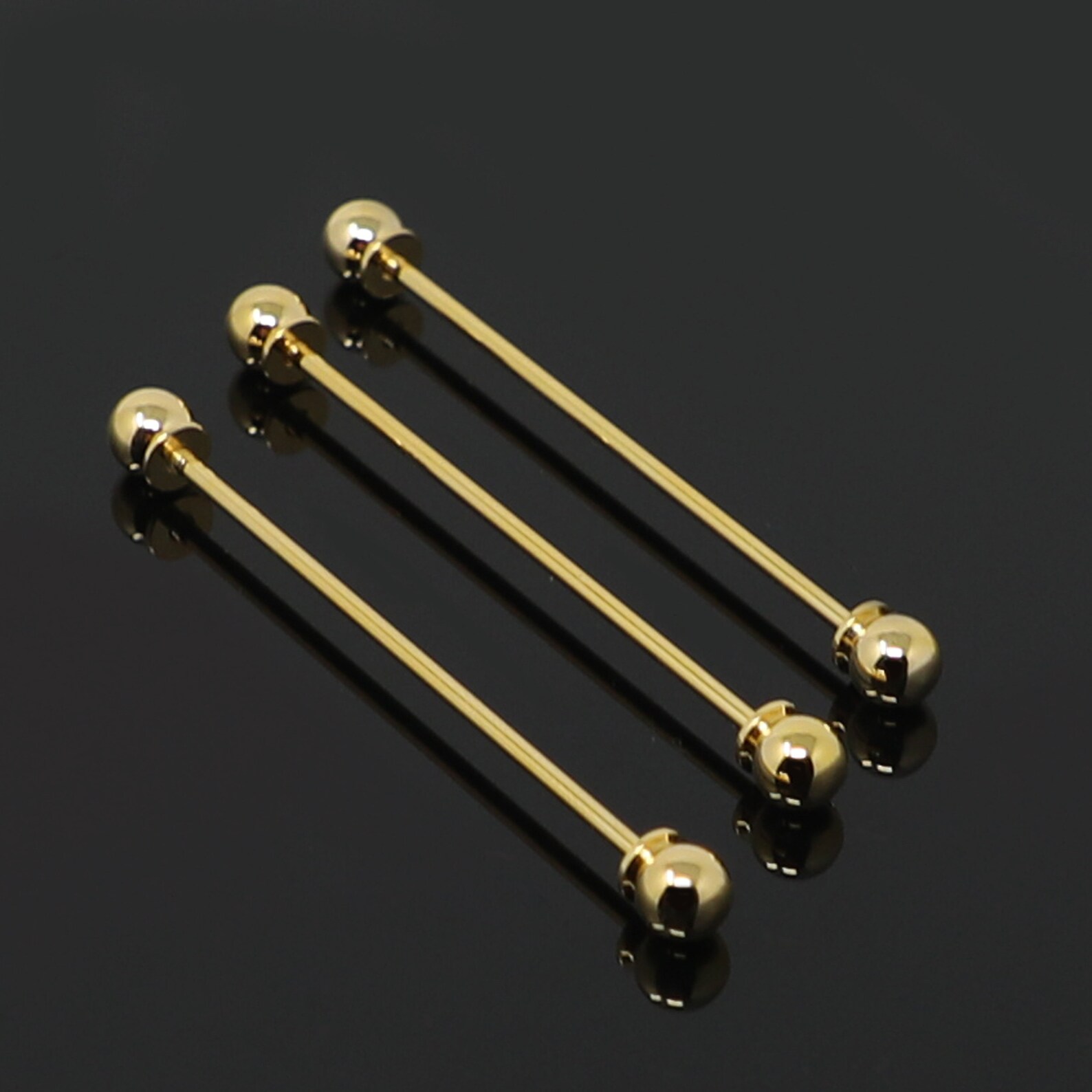 3 Pcs Collar Pins Men Formal Wear Dress Shirt Collar Pins Etsy