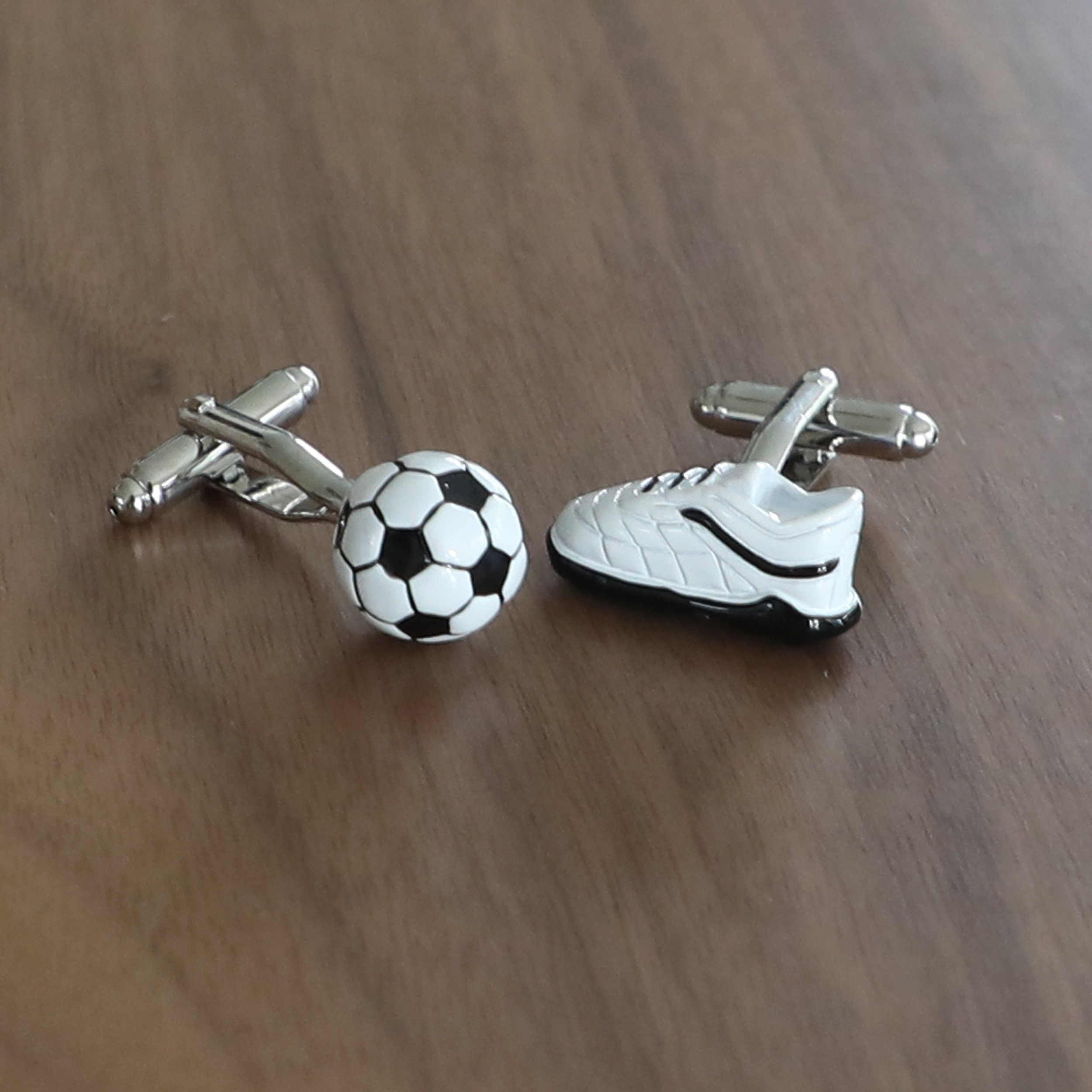 Men Novelty Soccer Cufflinks Football Sports Cuff Links Best Etsy UK