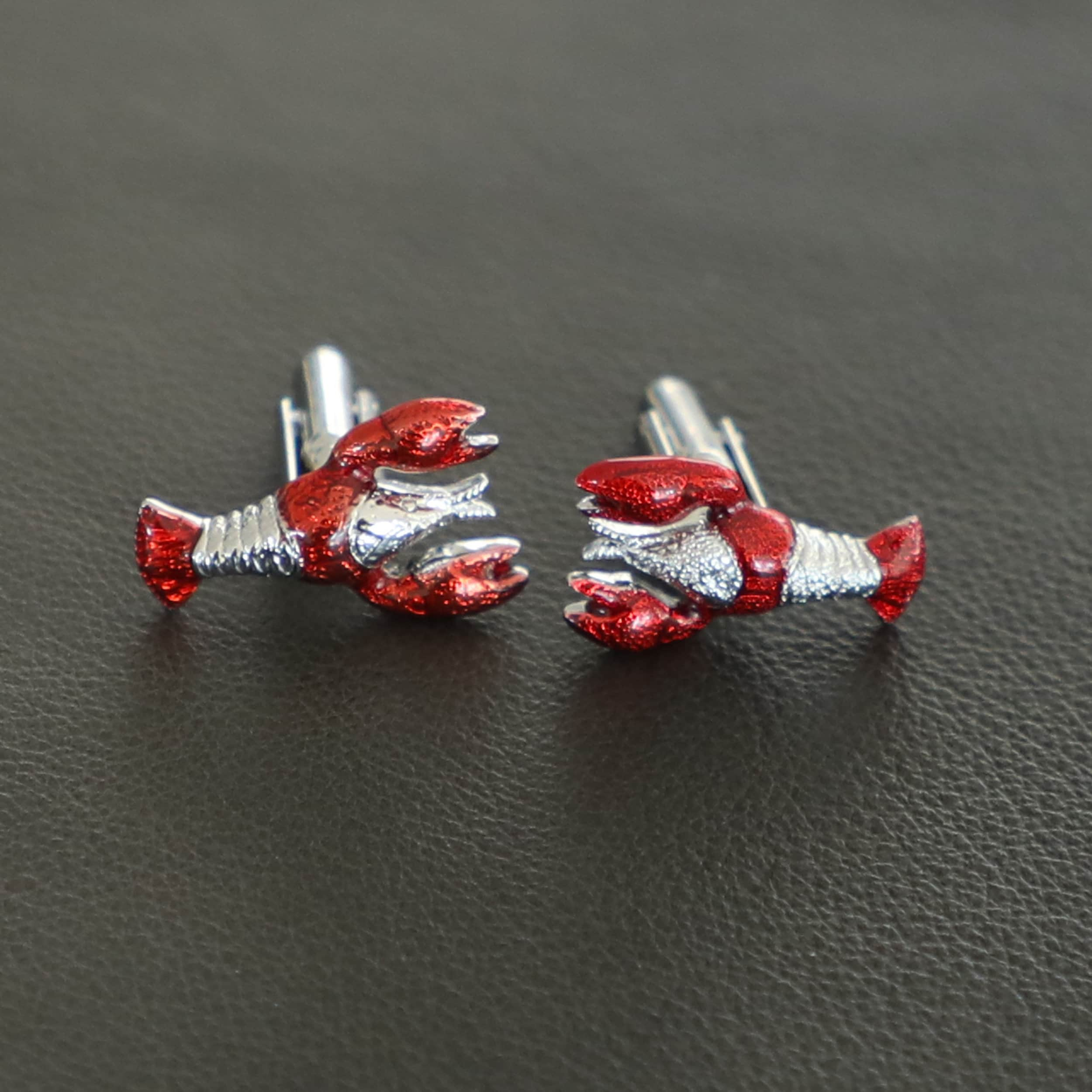 Novelty Sea Animal Lobster Cuff Links Men Gift Wedding - Etsy