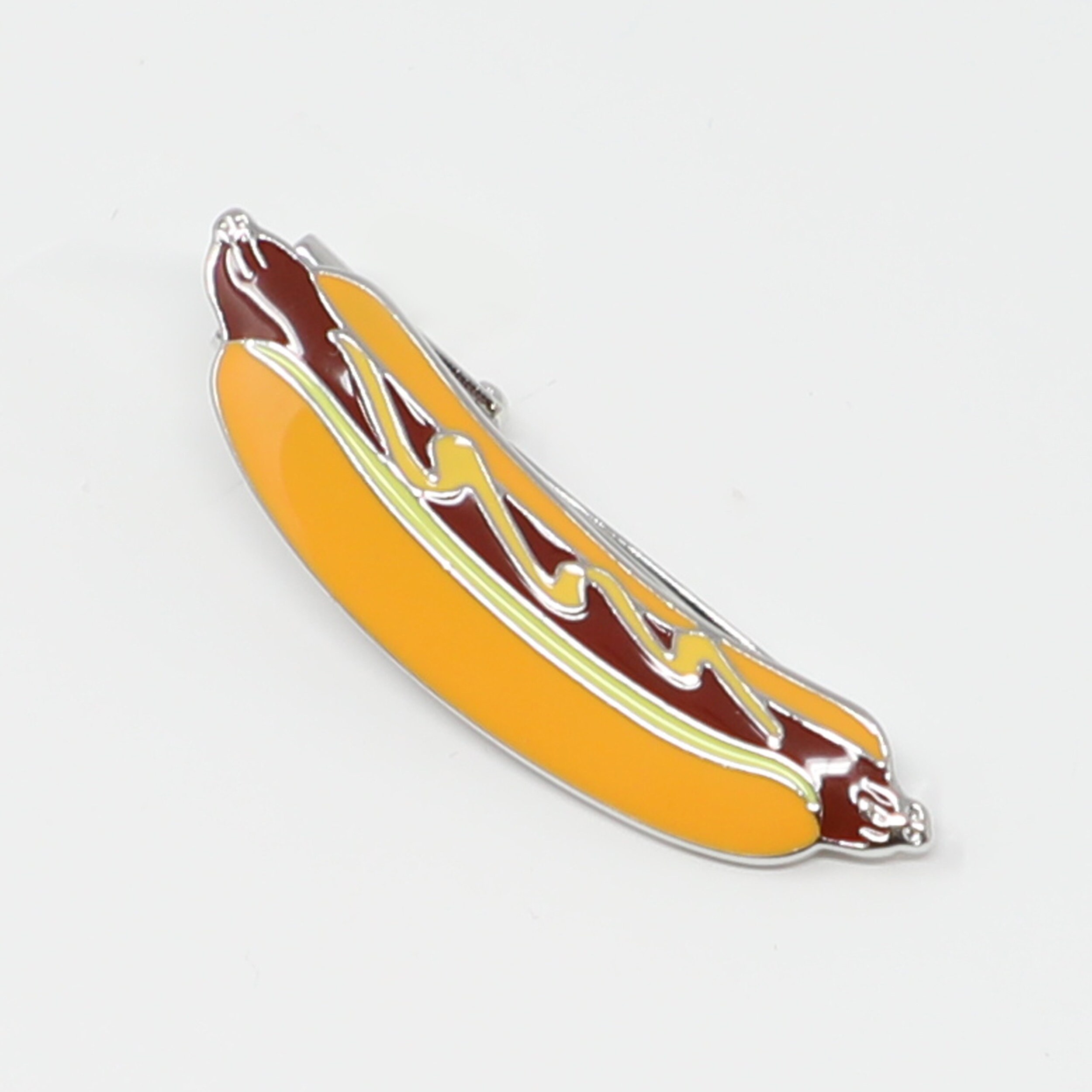 Novelty Hotdog Tie Clip Men Fancy Tie Bar Best Birthday Etsy
