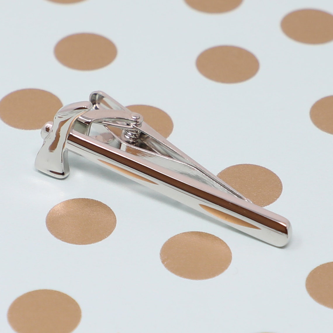 Hammer Tie Clip Men novedad silver tone ice axe tie bar mejor Etsy España