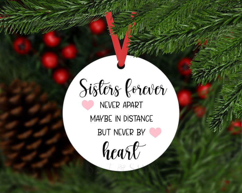 Double-Sided Custom Ornament Personalized Two State Ornament Custom Family Ornament State to State Ornament Custom State Ornament