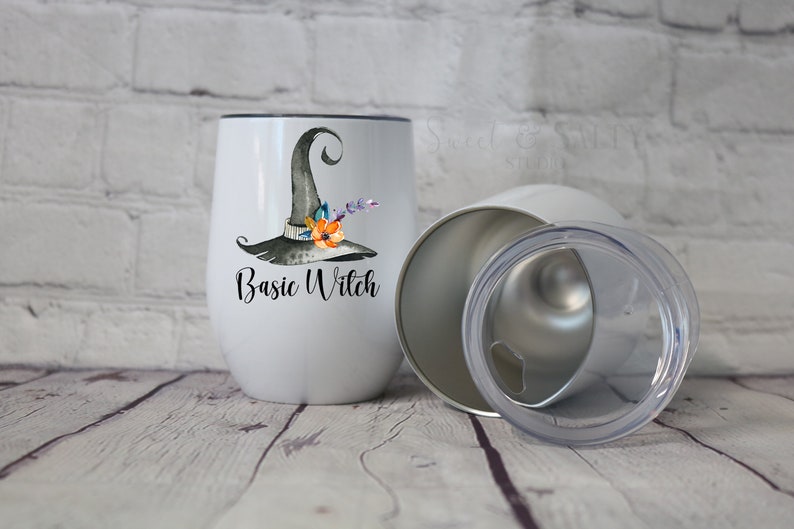 Personalized Witch Wine Tumbler - Gift Idea For Witch Lovers - As Above So Below main image 1