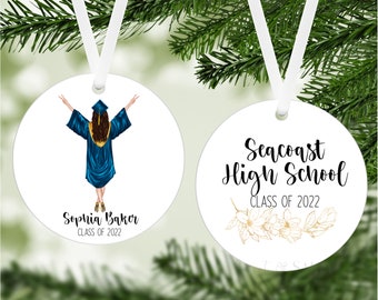 High School Graduation Ornament, College Graduation 24, Graduation 2024, Personalized Graduation Ornament, High School Graduation Gift