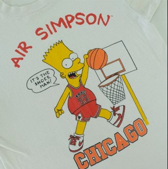 Air bart simpson t shirt Clearance