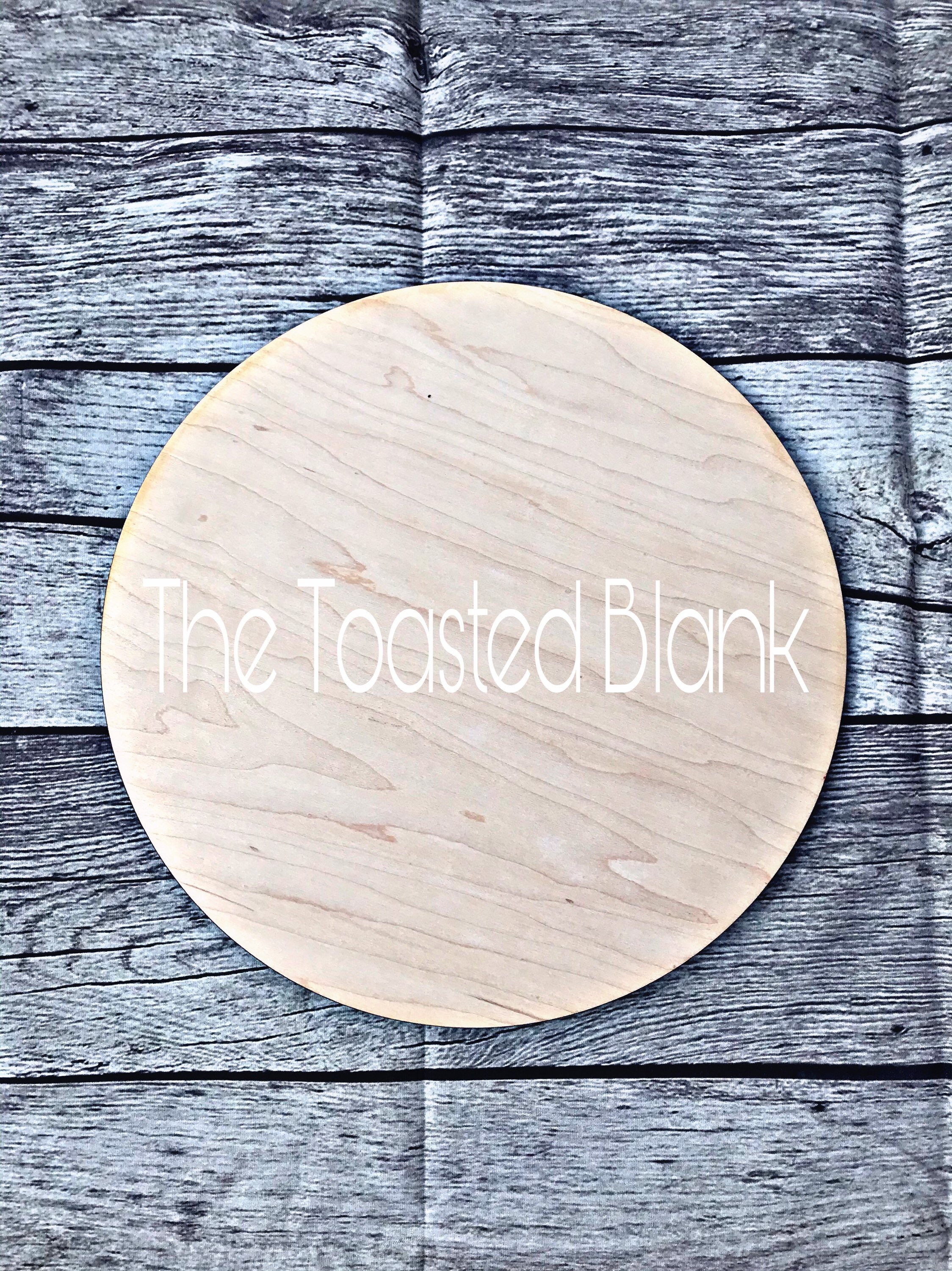 Wood Blanks Circle Wood Blank DIY Wooden Blank Circles Etsy Canada