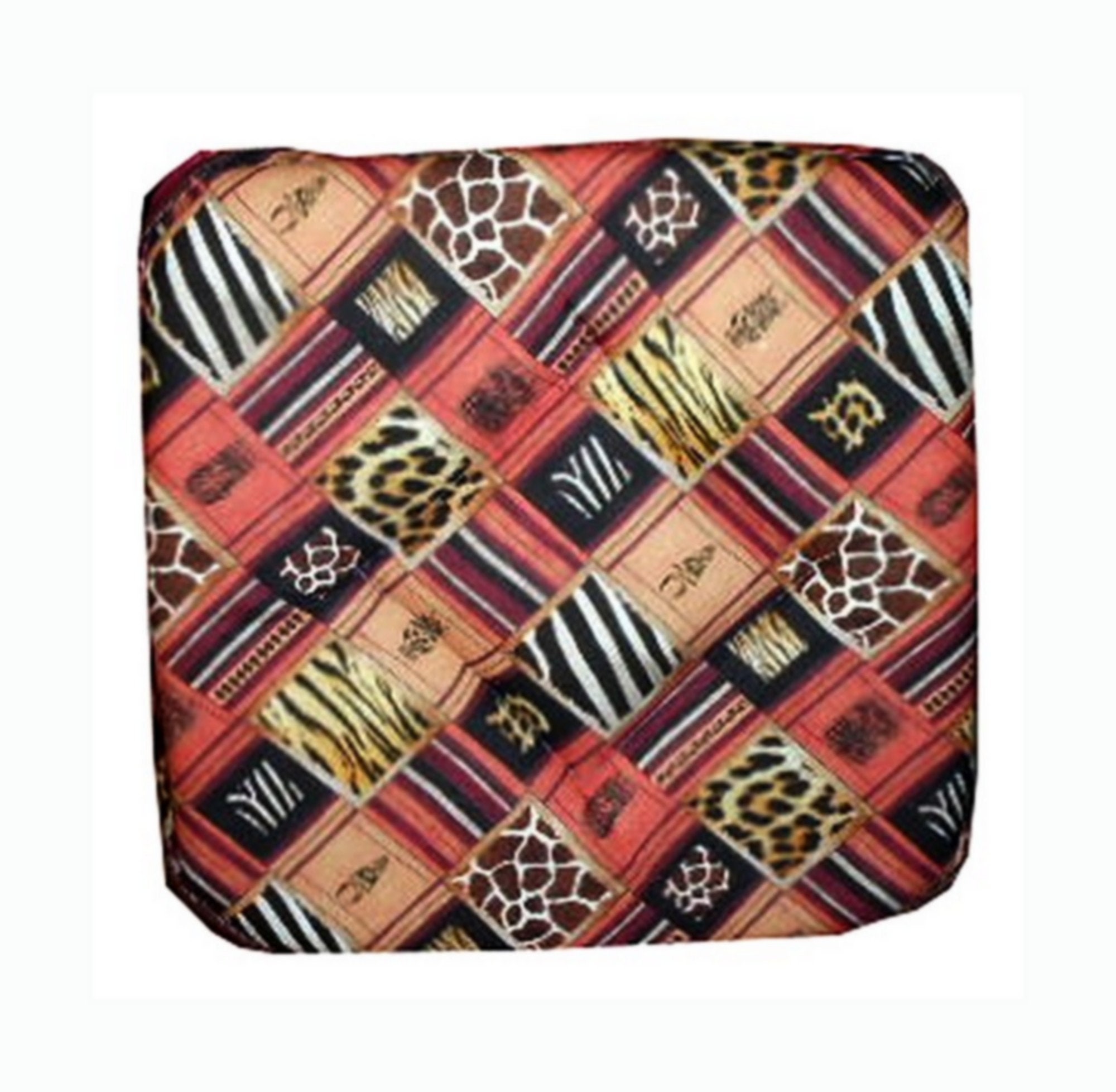 Lot 6 Galettes, Coussins, Dessus, Assises de Chaise avec Rabats 38x38cm