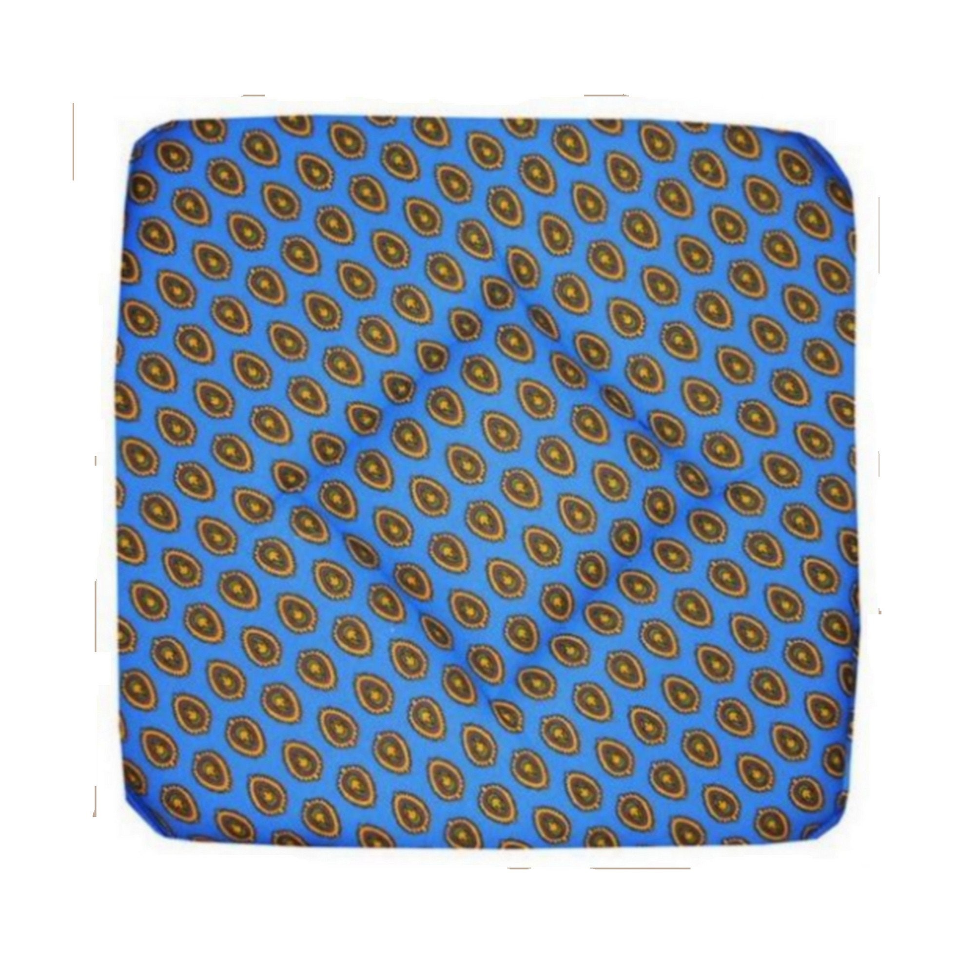 Lot 6 Galettes, Coussins, Dessus, Assises de Chaise avec Rabats 38x38cm