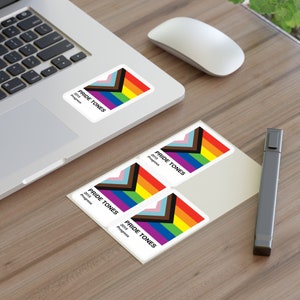 Pride Flag Swatch Sticker 4-Pack