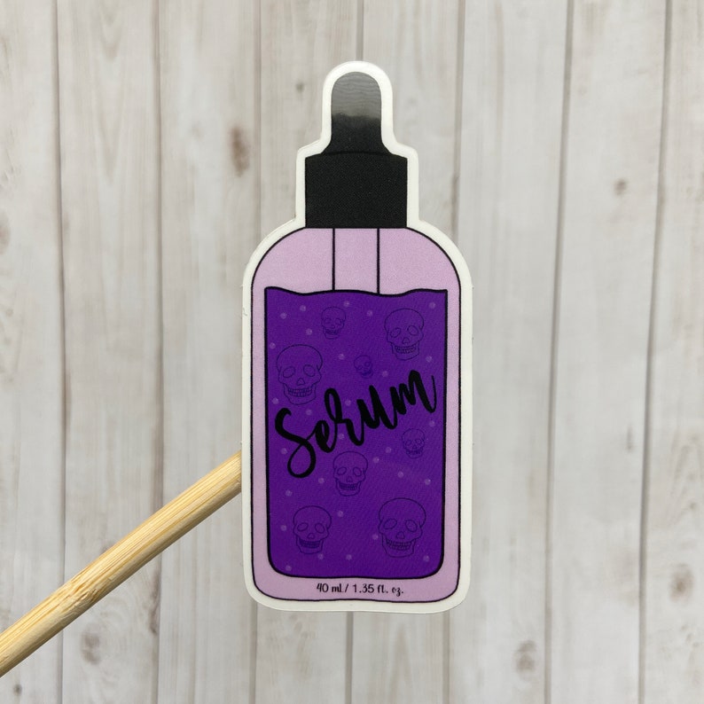 Sticker for this listing elevated by a chopstick