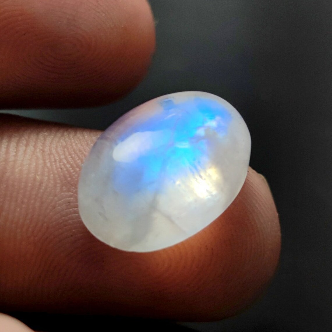 LOOSE MOONSTONE GEMSTONE 6CT High Quality Natural Rainbow Etsy UK