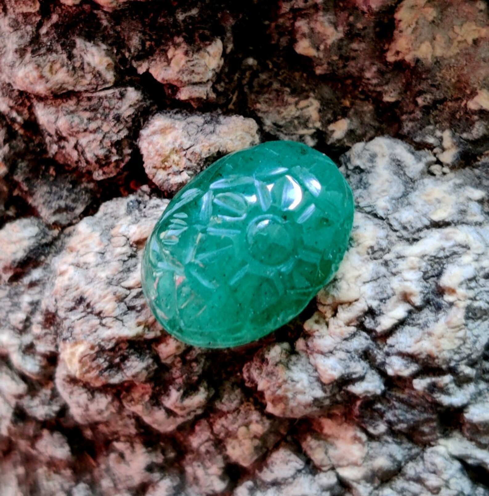 GENUINE EMERALD GEMSTONE 6CT High Quality Natural Emerald Etsy