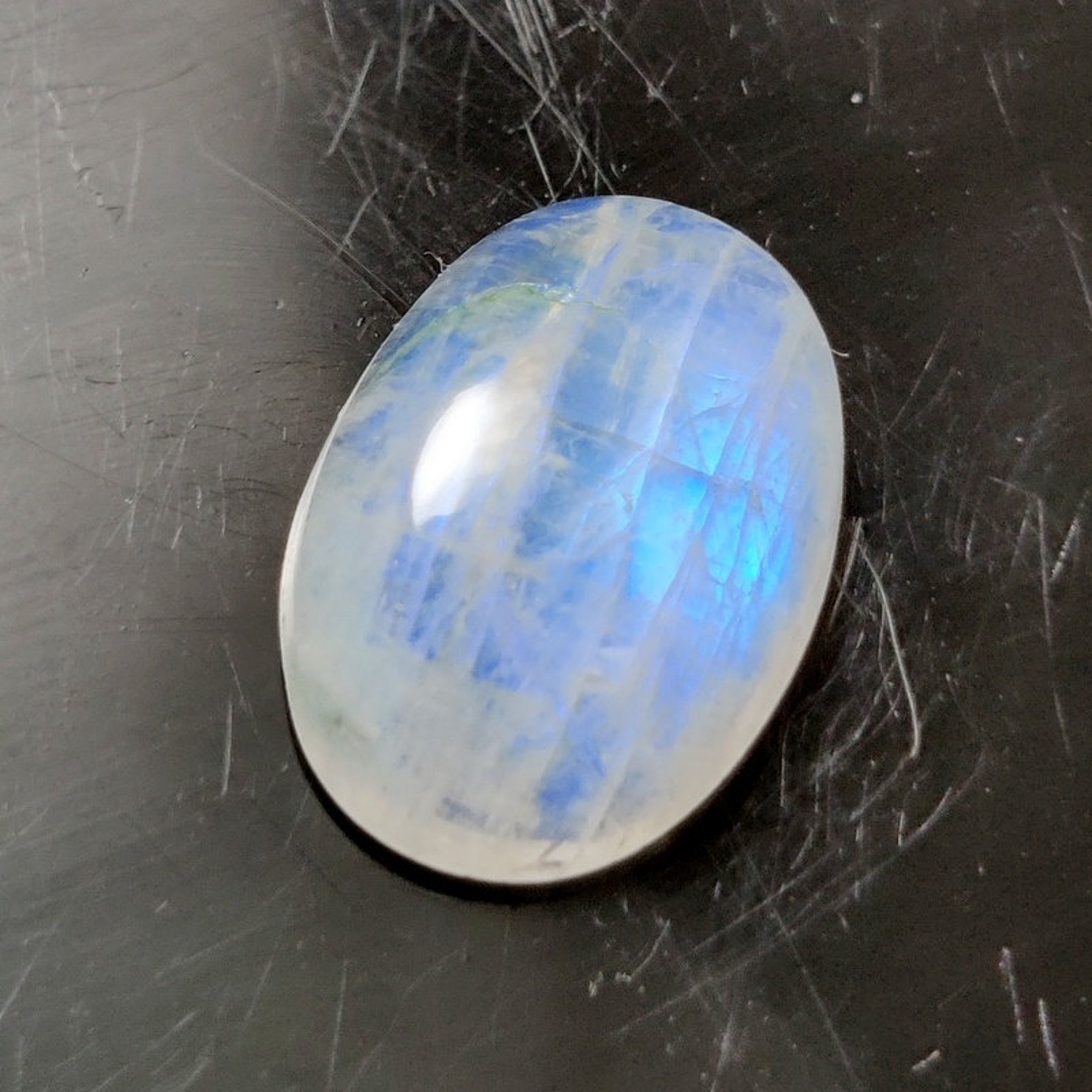 LOOSE RAINBOW MOONSTONE Gemstones 4Ct High Quality Natural Etsy
