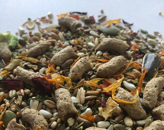 100g Gerbil Food Mix with Pellets | Trial Package | Robin's Fortified Gerbil Food Mixes