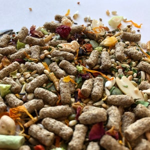 500g Syrian Hamster Food Mix with Pellets | Robin&#39;s Fortified Hamster Food Mixes
