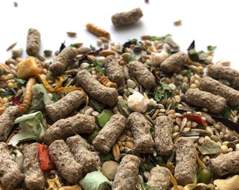 100g Roborovski Dwarf Hamster Food Mix with Pellets | Trial Package | Robin's Fortified Hamster Food Mixes