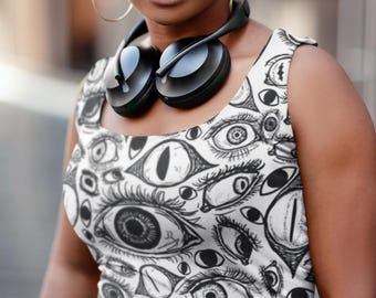 EYES Crop Top