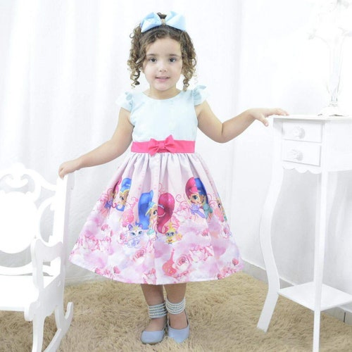 Shimmer and Shine Dress Free Shipping to Usa//birthday Special - Etsy