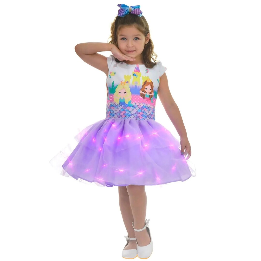 Ocean Dream Mermaid Dress for Girls