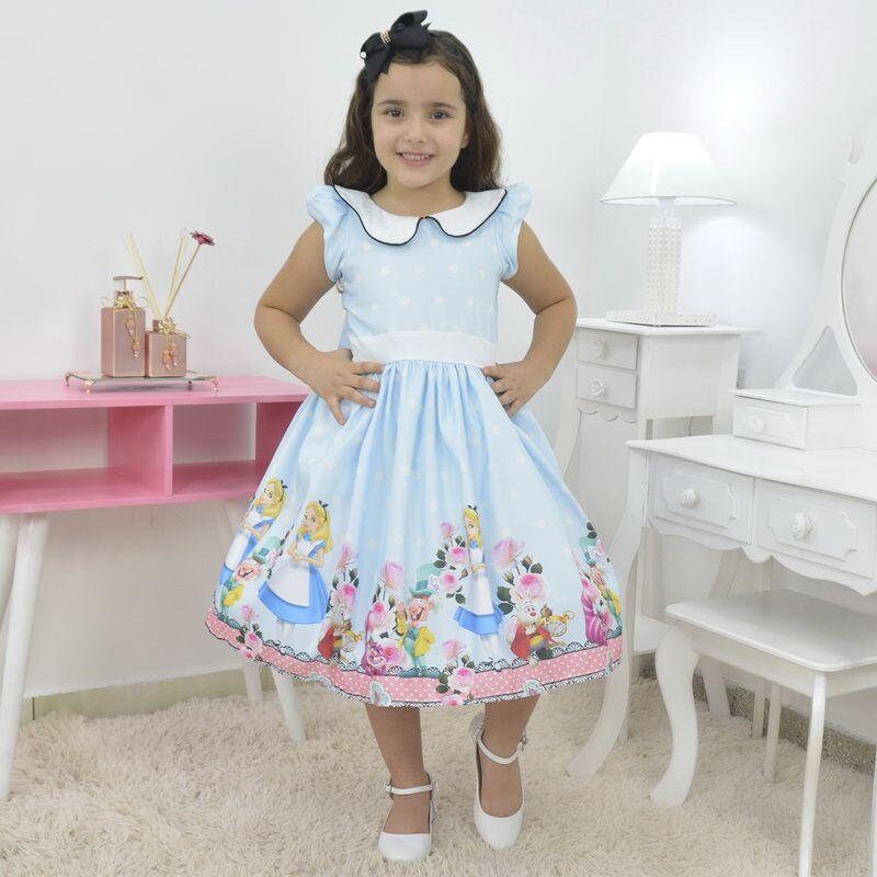Girl's Alice in Wonderland Dress Birthday Party - Etsy