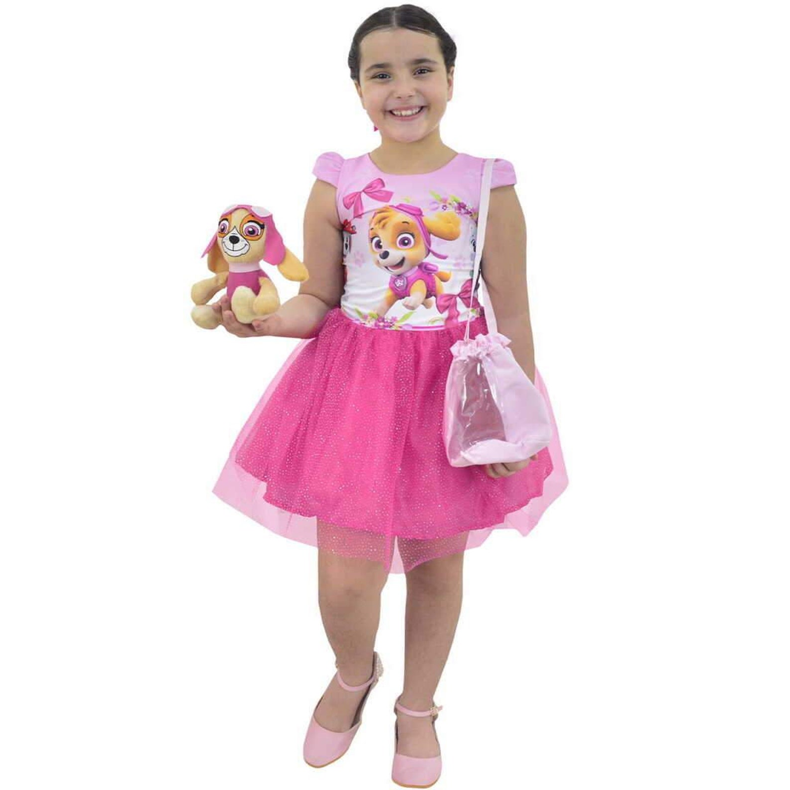 Impermeabile Paw Patrol Skye Per Bambina - Rosa, Con Cappuccio, Impermeabile E Pratico - Foto 11