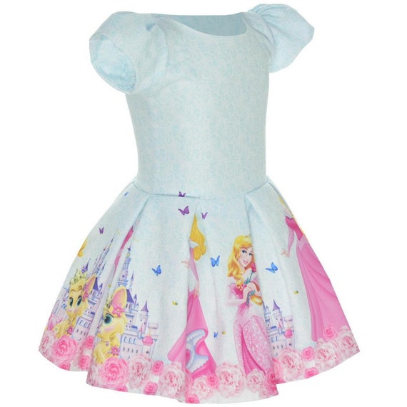 Girl's Sleeping Beauty Princess Aurora Dress Birthday | Etsy
